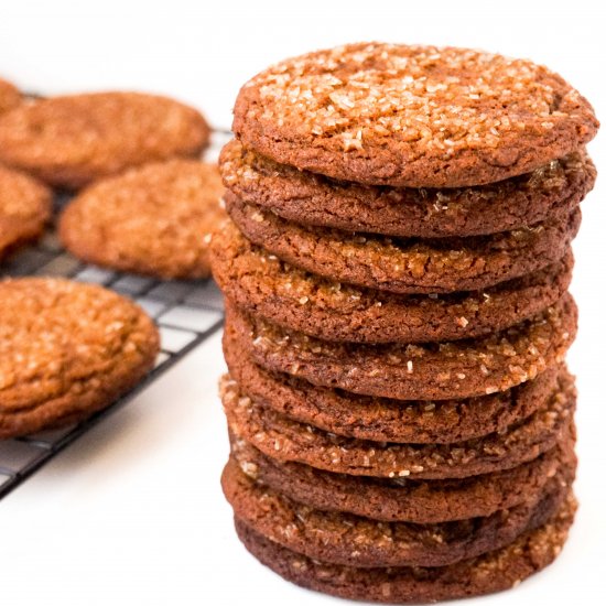 Ginger Molasses Cookie