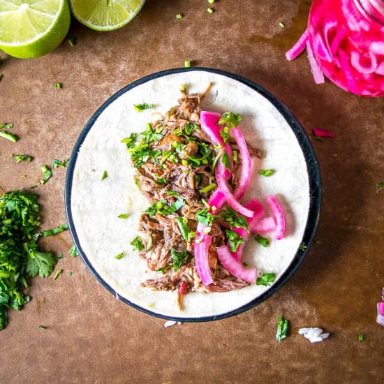 Easy Slow Cooker Barbacoa