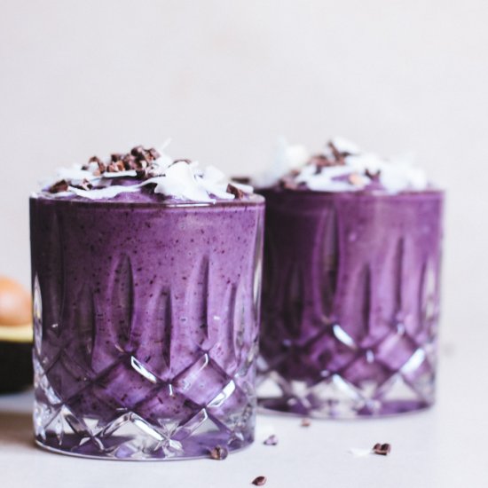 Purple goodness smoothie