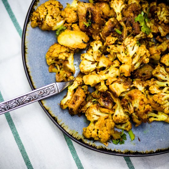 Restaurant Style Aloo Gobhi