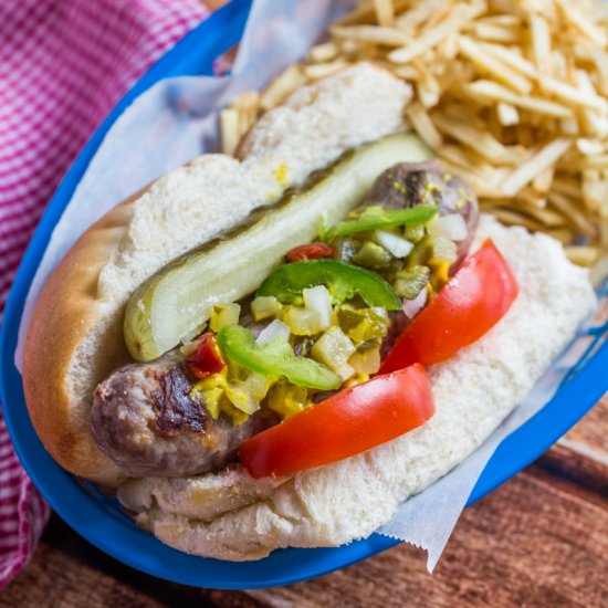 Chicago-Style Brats Recipe