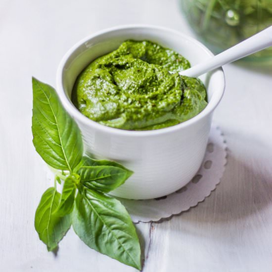 Almond Basil Pesto