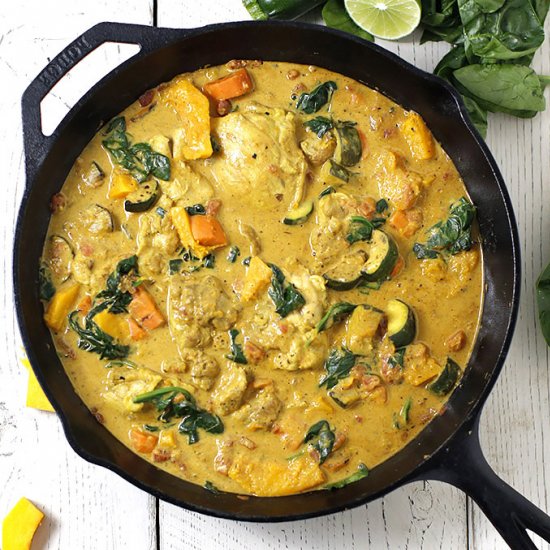 Butternut Chicken Curry