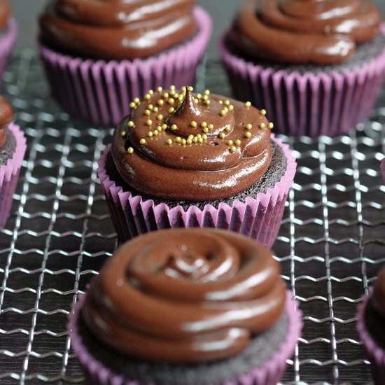 Ultimate Perfect Chocolate Cupcake