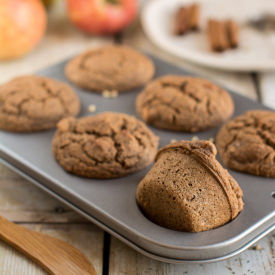 Vegan Apple Cinnamon Muffins