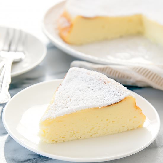 Rice Cooker Japanese Cheesecake