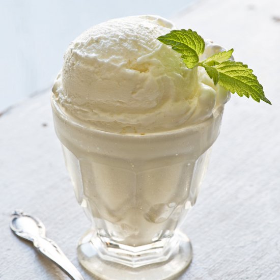 lemon balm gelato