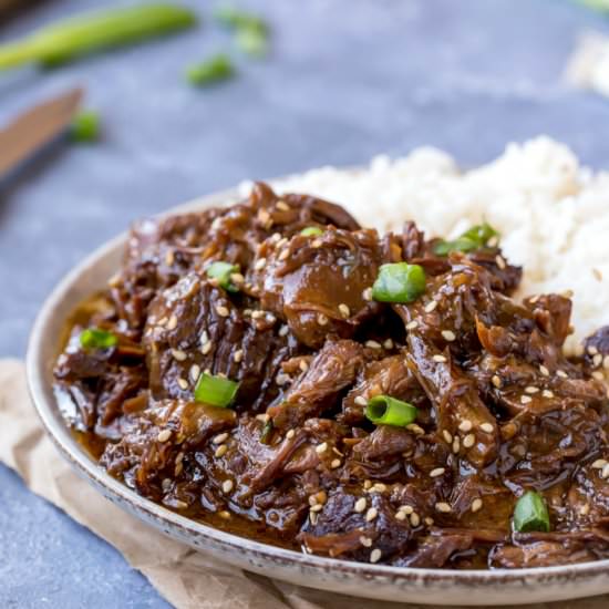 Slow Cooker Korean Beef