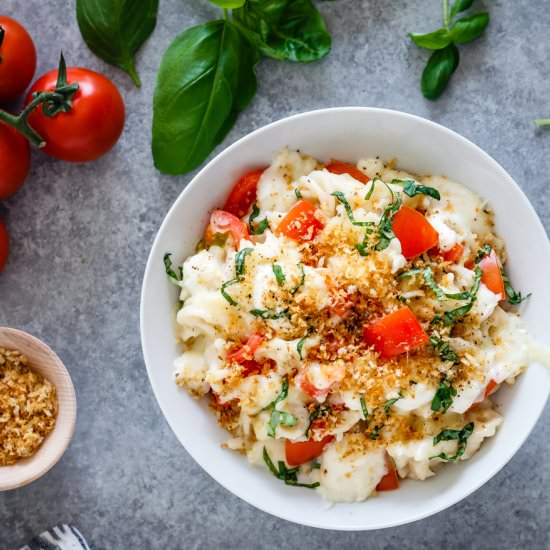 Caprese Mac and Cheese