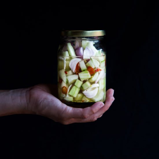 Cucumber Pickles (Acar Timun)