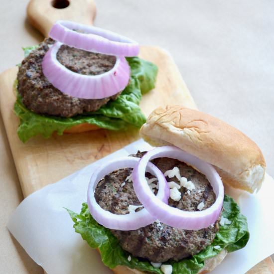 Mediterranean Kafta Burgers