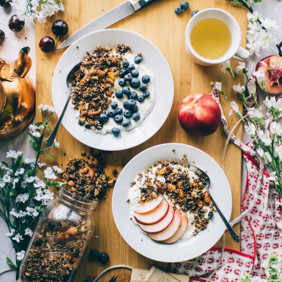 Quinoa & Dried Blueberry Granola