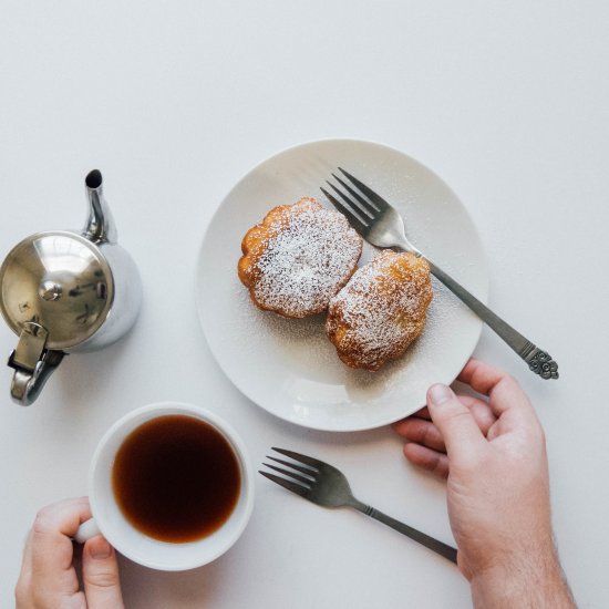 Beignets with Orange Spiced Honey