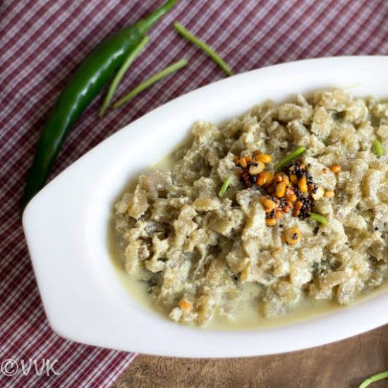 Plantain Stem Gravy