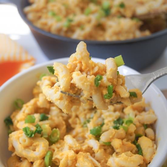 Easy GF, Paleo, Vegan Mac and Cheese