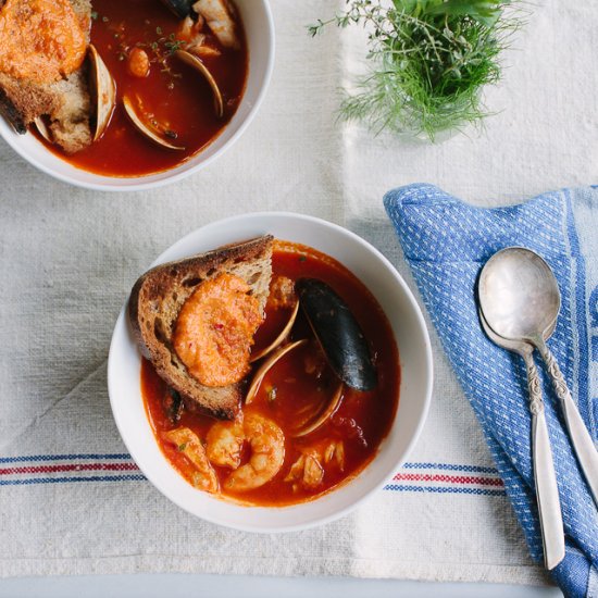 Julia Child’s Bouillabaisse Recipe