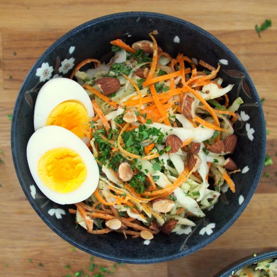 Summer Slaw with a Yogurt Dressing