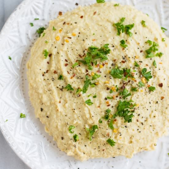 Instant Pot Garlic Hummus