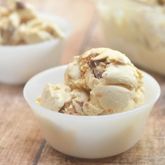 Double Peanut Butter Ice Cream