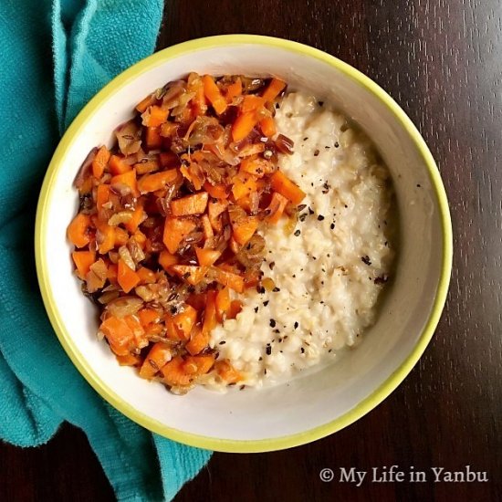 GARLIC CARROT BUTTERMILK OATS