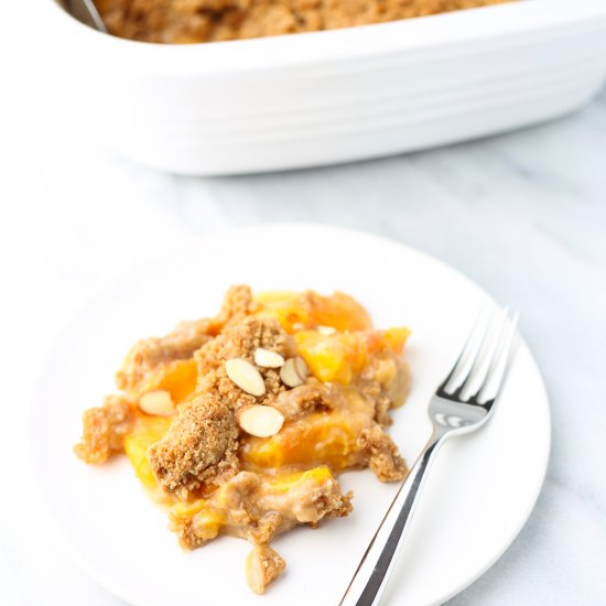 Colorado Peach Crisp