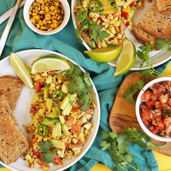 Mexican Tofu Scramble