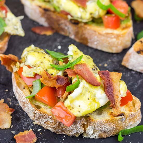 Breakfast Bruschetta