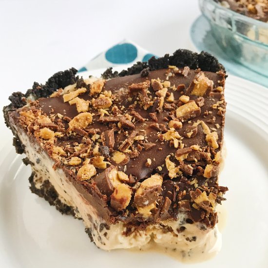 Coffee Toffee Ice Cream Pie