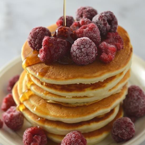 Vanilla Protein Powder Pancakes