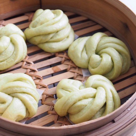 Pandan Mantou