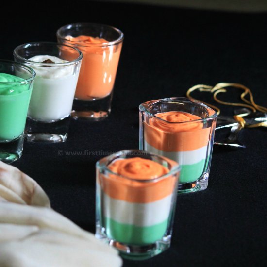 Tricolor Shrikhand