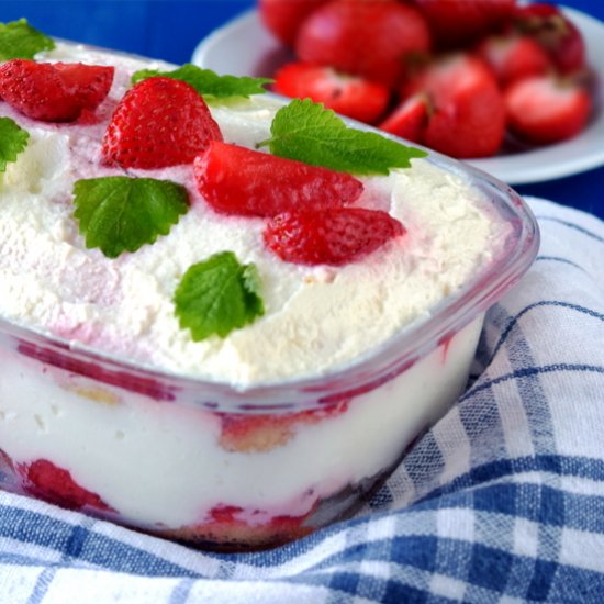 Strawberry Tiramisu