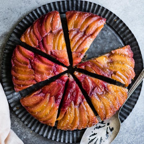 Plum Upside-Down Cake