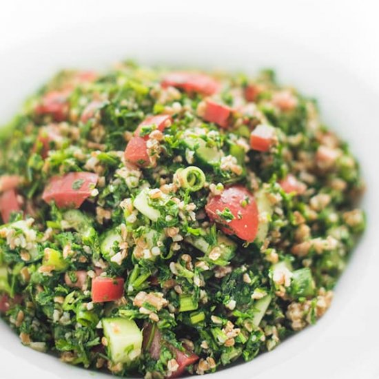 Authentic Lebanese Tabbouleh