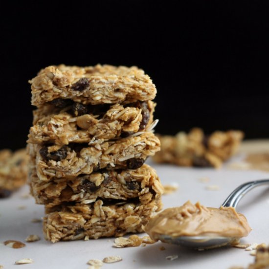 Peanut Butter Oatmeal Bars