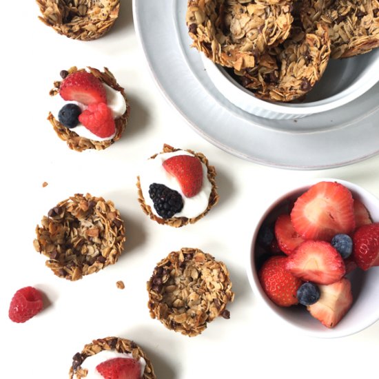 Skinny Granola Cups