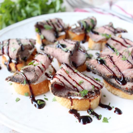 Steak Crostini