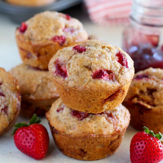 Strawberry Muffins