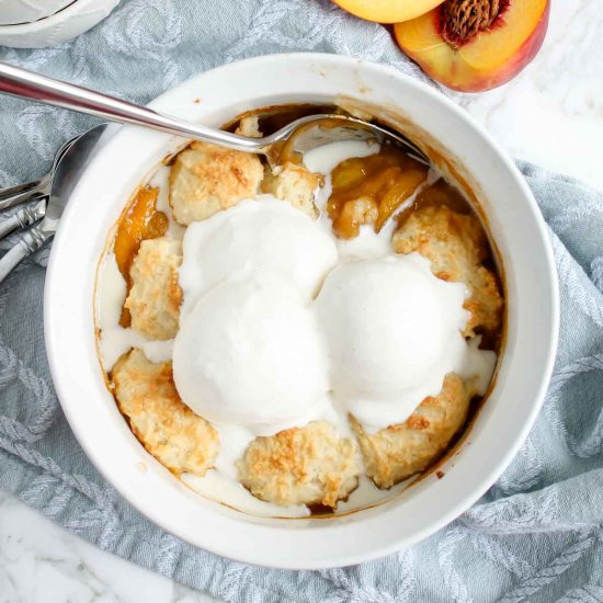 Classic Peach Cobbler