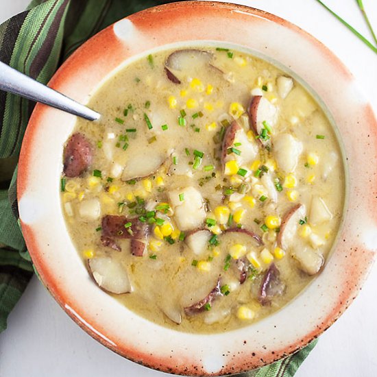 Thai-Style Potato and Corn Chowder