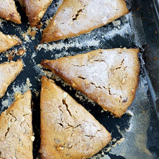 White Chocolate Scones