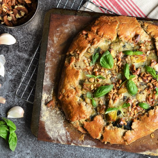 Spinach & Artichoke Galette