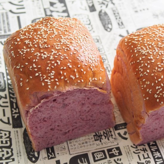 Japanese Purple Sweet Potato Loaf