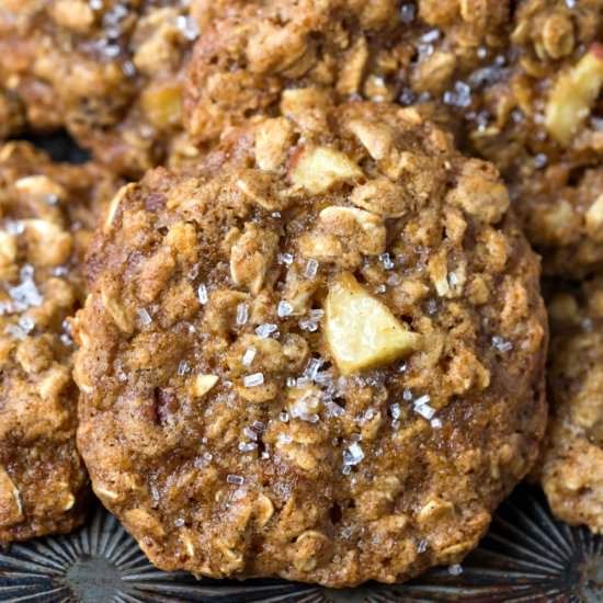 Apple Crisp Cookies