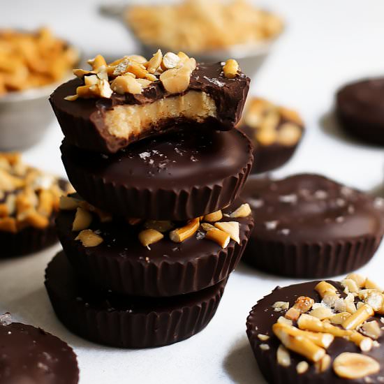 5-Ingredient HEALTHY PB Cups