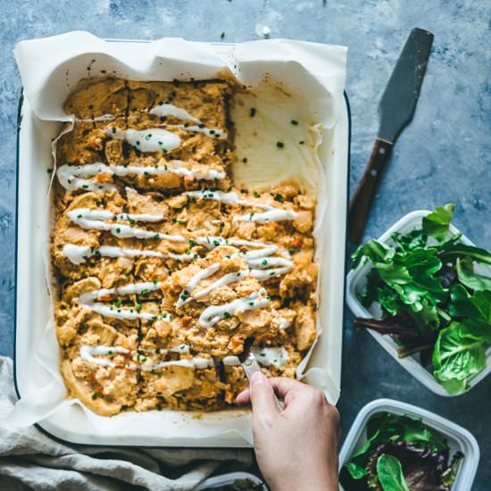 Whole30 Buffalo Chicken Casserole