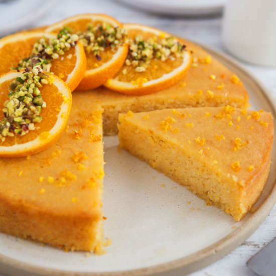 Orange Polenta Cake