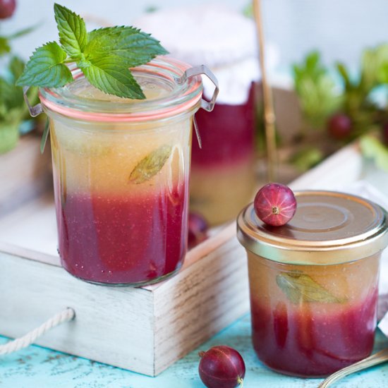 Gooseberry and Mint Jam