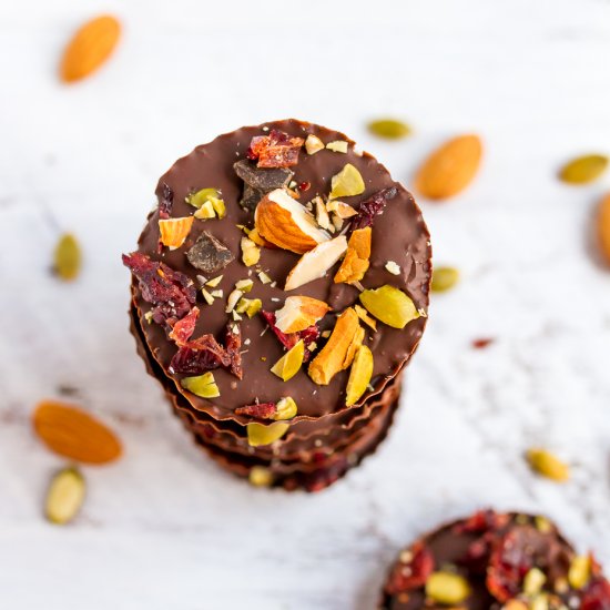 Trail Mix Coconut Butter Cups