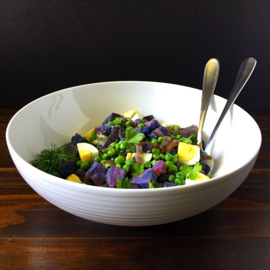 Purple Potato Salad